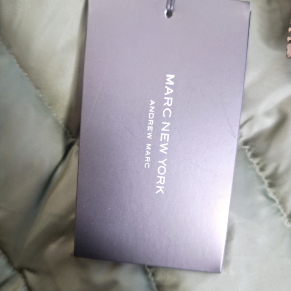 NWT Marc New York brand " Coquette Girl Puffer" Plus-size down mix puffer coat. - Picture 11 of 12